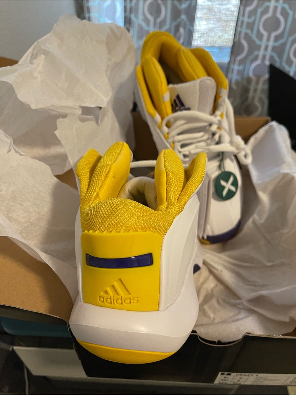 adidas kobe crazy 1 lakers shoes